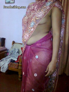  Bhabhi in Saree Naked Pictures Capture By Devar Indian sex stories